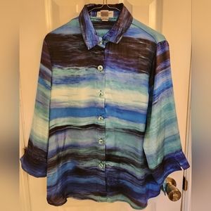 Draper's & Damon's Button Up Blouse